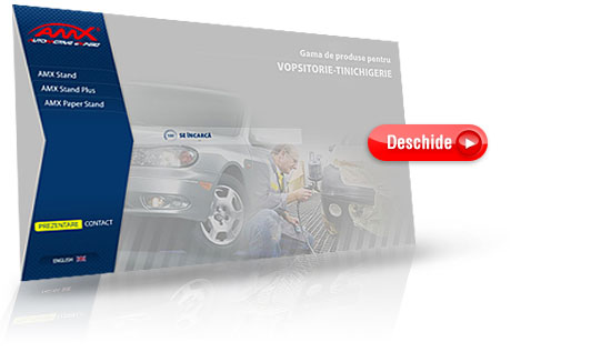 Aplicatie prezentare produse AMX